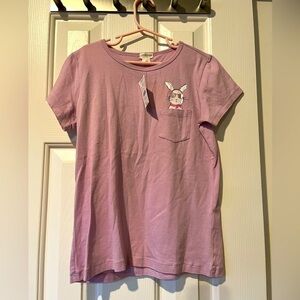 J. Crew lavender bunny t-shirt, NWT